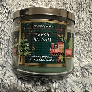 Bath and Body Works Fresh Balsam 3 wick Candle